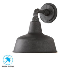 Load image into Gallery viewer, Home Decorators 1-Light Gilded Iron Outdoor Wall Mount Lantern 1002581375