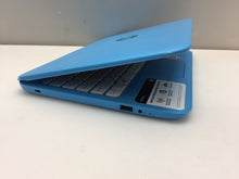Load image into Gallery viewer, HP Stream 11-y010nr Laptop 11.6" Intel Celeron N3060 1.6GHz 4GB 32GB Blue