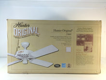 Load image into Gallery viewer, Hunter 23845 Original 52" Indoor/Outdoor White Ceiling Fan