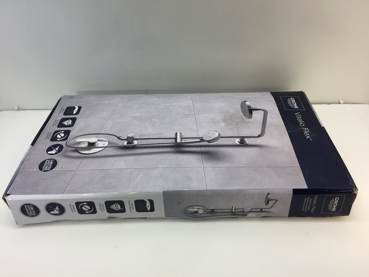 Grohe Vitalio Comfort Flex 5Spray Handheld And Shower Head Kit Chrome