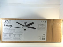 Load image into Gallery viewer, HDC YG513-BN Gramercy 52" LED Indoor Brushed Nickel Ceiling Fan