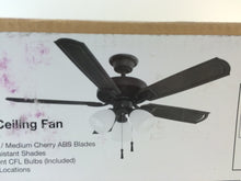 Load image into Gallery viewer, Hampton Bay 51548 Tucson 48" Oil Rubbed Bronze Ceiling Fan 685196