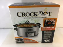 Load image into Gallery viewer, Crock-Pot SCCPVI600-S 6 Qt. Slow Cooker with Stovetop Safe Cooking Pot