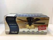 Load image into Gallery viewer, Harbor Breeze 41239 Centreville 42" Oil-Rubbed Bronze Flush Mount Ceiling Fan