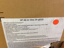 Load image into Gallery viewer, HP 24-g020 All-in-One Desktop 23.8" AMD A8-7410 2.2GHz 8GB 1TB Win10, WHITE