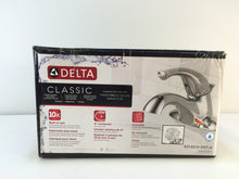 Load image into Gallery viewer, Delta 521-ECO-DST-A Classic 4" Centerset Single-Handle Bathroom Faucet, Chrome