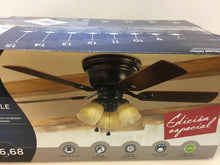 Load image into Gallery viewer, Harbor Breeze 41239 Centreville 42" Oil-Rubbed Bronze Flush Mount Ceiling Fan