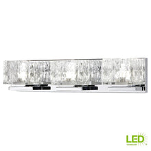 Load image into Gallery viewer, Home Decorators 22843 75W Equivalent 3-Light Chrome LED Vanity Light 1001844680