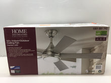 Load image into Gallery viewer, HDC YG533-SST-BN Hanlon 52" LED Stainless Steel Ceiling Fan 1001681742