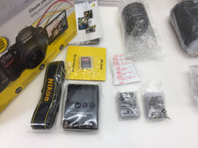 Load image into Gallery viewer, Nikon D5600 24.2mp CMOS Wi-Fi DSLR Camera with 18-55mm, 70-300mm lens Bundle