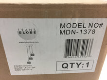 Load image into Gallery viewer, Trans Globe Lighting Mystique 15-Watt Polished Chrome LED Pendant MDN-1378
