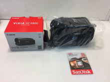 Load image into Gallery viewer, Canon Vixia HF R800 3.28MP FUll HD Camcorder Bundle - Black