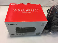 Load image into Gallery viewer, Canon Vixia HF R800 3.28MP FUll HD Camcorder Bundle - Black