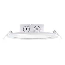 Load image into Gallery viewer, 6-Pack Bulbrite 6" Cool White Light Recessed LED J-Box LED Flat Downlight 773127