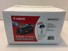 Load image into Gallery viewer, Canon Vixia HF R800 3.28MP FUll HD Camcorder Bundle - Black