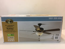 Load image into Gallery viewer, Hampton Bay 51564 Rothley 52" LED Oil-Rubbed Bronze Ceiling Fan 1001029894