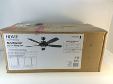 Load image into Gallery viewer, HDC AM472-NI Montpelier 56 in. LED Indoor Natural Iron Ceiling Fan 734723