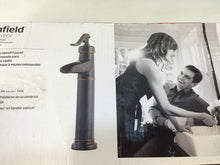Load image into Gallery viewer, Pfister LF-M40-YP0Y Ashfield 1-Hole 1-Handle Vessel Bath Faucet, Tuscan Bronze