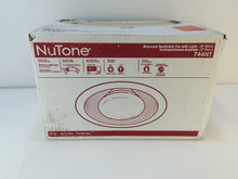 Load image into Gallery viewer, NuTone 744NT 70 CFM Ceiling Exhaust Fan with Recessed Light 6" White