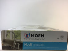 Load image into Gallery viewer, MOEN 87506SRS Noell 1-Handle Standard Kitchen Faucet Spot Resist Stainless