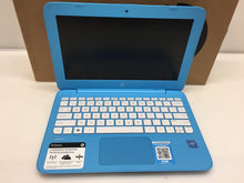 Load image into Gallery viewer, Laptop Hp Stream 11-AH110NR 11.6" Celeron N4000 1.1Ghz 4GB 32GB eMMC Win10 Blue