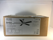 Load image into Gallery viewer, Home Decorators AM319-BN Bordere 56" LED Brushed Nickel Ceiling Fan 688761