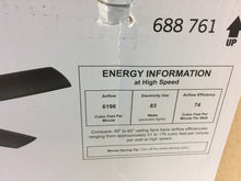 Load image into Gallery viewer, Home Decorators AM319-BN Bordere 56" LED Brushed Nickel Ceiling Fan 688761