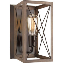 Load image into Gallery viewer, Progress Lighting Briarwood 6.88" 1-Light Antique Bronze Wall Sconce P710012-020