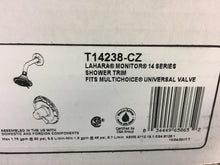 Load image into Gallery viewer, Delta T14238-CZ Lahara 1-Handle Shower Faucet Trim Kit Champagne Bronze
