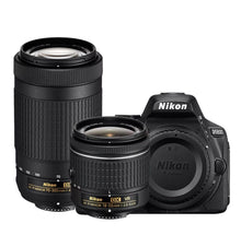 Load image into Gallery viewer, Nikon D5600 24.2MP DSLR Camera w/ 18-55mm f/3.5-5.6G VR & 70-300mm f/4.5-6.3G ED