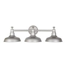 Load image into Gallery viewer, Design House Kimball 3-Light Galvanized Steel Indoor Vanity Light 520312