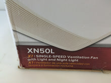 Load image into Gallery viewer, NuTone XN50L ULTRA GREEN 50CFM Ceiling Exhaust Bath Fan w/ Light & Night Light