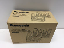 Load image into Gallery viewer, Panasonic KX-TG7875S Link2Cell Bluetooth Cellular Answering Machine - 5 Handsets