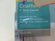 Load image into Gallery viewer, American Standard Chatfield 4" Bathroom Faucet Polished Chrome 1001514590