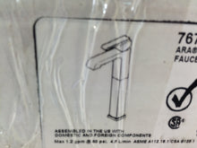 Load image into Gallery viewer, Delta 767LF Ara Single Hole Single-Handle Vessel Bathroom Faucet Chrome