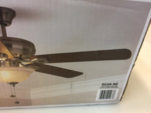 Load image into Gallery viewer, Hampton Bay 51563 Rothley 52 in. LED Brushed Nickel Ceiling Fan 1001029635