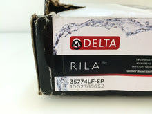 Load image into Gallery viewer, Delta Rila 8" Widespread 2-Handle Bathroom Faucet Brush Nickel 35774LF-SP