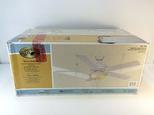 Load image into Gallery viewer, Hampton Bay AL420-WH Larson 52 in. White Ceiling Fan 337762