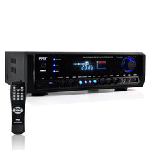 Load image into Gallery viewer, Pyle PT390BTU 4 Channel Bluetooth Aux USB/SD/MP3 Digital Home Theater Receiver