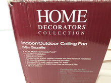 Load image into Gallery viewer, HDC 51552 Gazelle 52 in. Indoor/Outdoor Natural Iron Ceiling Fan 1001029140