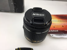Load image into Gallery viewer, Nikon D3500 24.2MP DSLR Camera with AF-P DX 18-55mm VR Lens Black, NOB