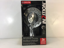 Load image into Gallery viewer, Delta 75591 In2ition Two-In-One 5-Spray Hand Shower Showerhead Combo Kit Chome