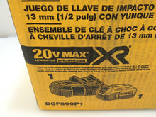 Load image into Gallery viewer, DEWALT DCF899P1 20V XR Lithium-Ion Cordless 1/2" Impact Wrench Kit