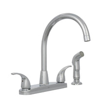 Load image into Gallery viewer, Peerless P299578LF Choice 2-Handle Standard Kitchen Faucet Side Sprayer Chrome