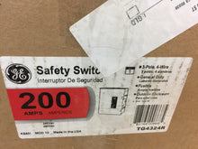 Load image into Gallery viewer, GE 200 Amp 240-Volt Fusible Outdoor General-Duty Safety Switch TG4324R