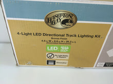 Load image into Gallery viewer, Hampton Bay 17208S4-BZ 4-Light Bronze LED Track Lighting Kit 1001573382