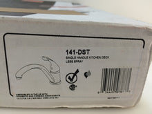 Load image into Gallery viewer, Delta 141-DST Collins Lever Single-Handle Standard Kitchen Faucet in Chrome