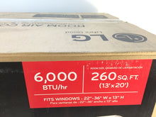 Load image into Gallery viewer, LG LW6016R 6,000 BTU 115-Volt Window Air Conditioner with Remote