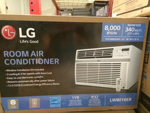 Load image into Gallery viewer, LG LW8016ER 8,000 BTU 115-Volt Window Air Conditioner with Remote