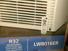 Load image into Gallery viewer, LG LW8016ER 8,000 BTU 115-Volt Window Air Conditioner with Remote